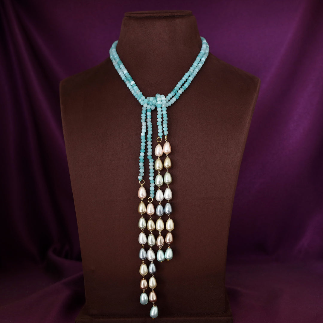 Serena Beaded Pearl 2 In 1 Neckpiece