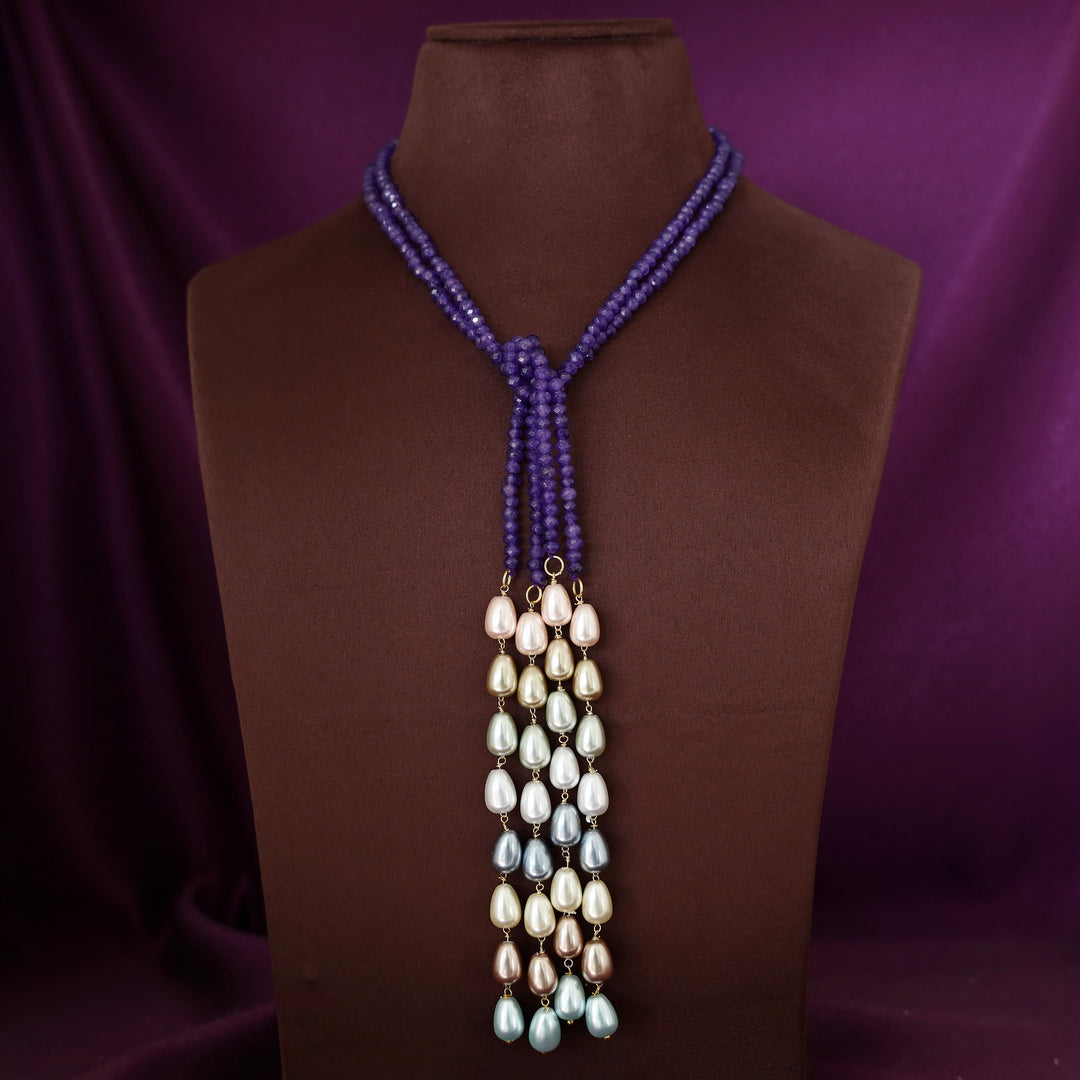 Serena Beaded Pearl 2 In 1 Neckpiece