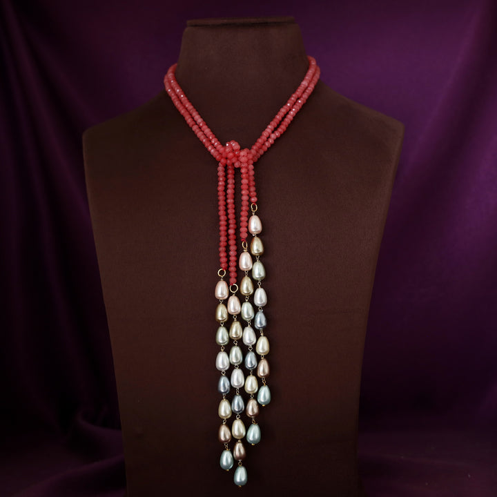 Serena Beaded Pearl 2 In 1 Neckpiece