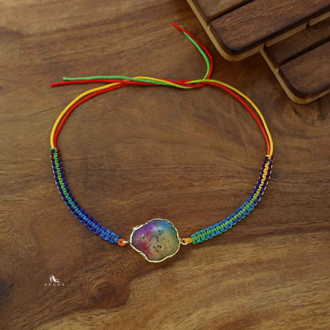 Dayana Golden Agate Thread Bracelet
