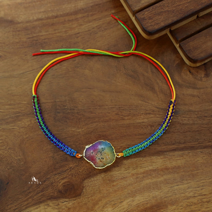 Dayana Golden Agate Thread Bracelet