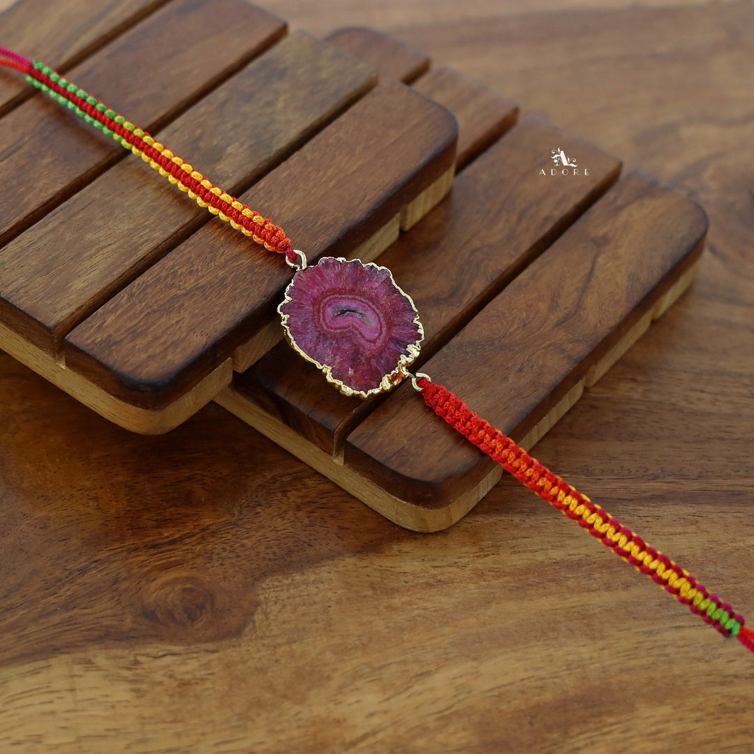 Dayana Golden Agate Thread Bracelet