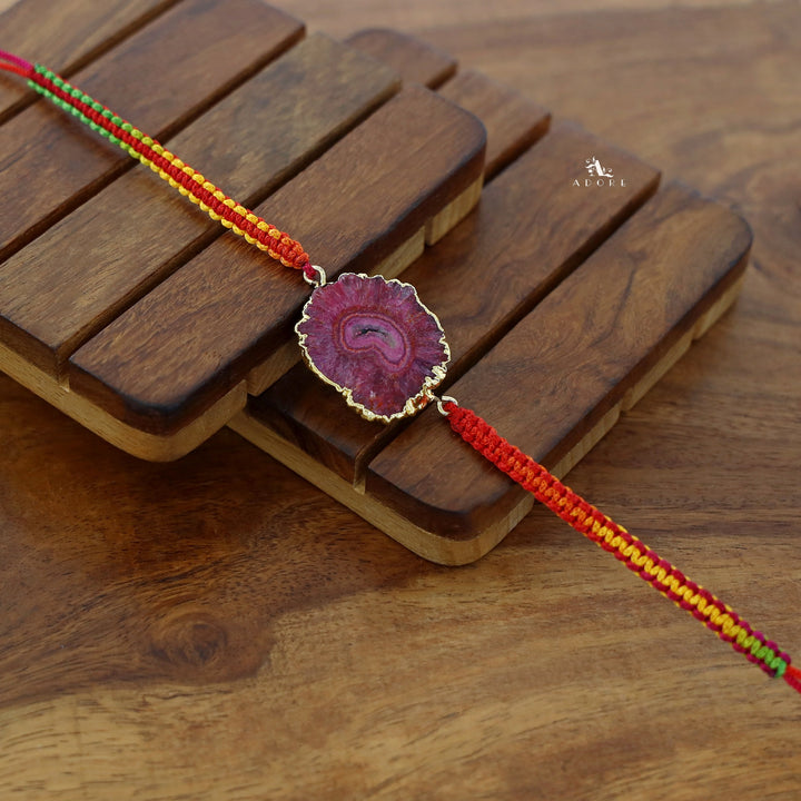 Dayana Golden Agate Thread Bracelet