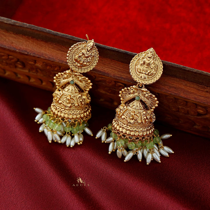 Saraswathi Devi Rice Pearl Jhumka