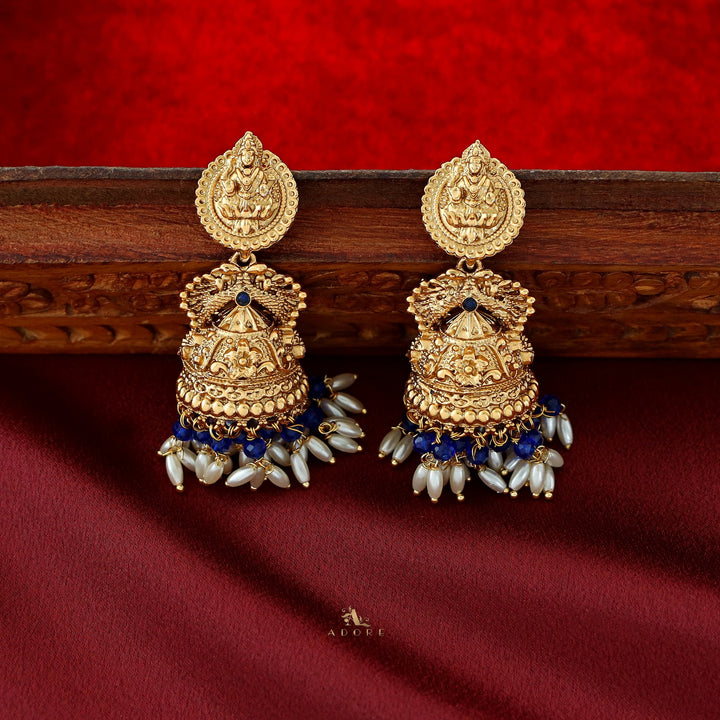 Saraswathi Devi Rice Pearl Jhumka