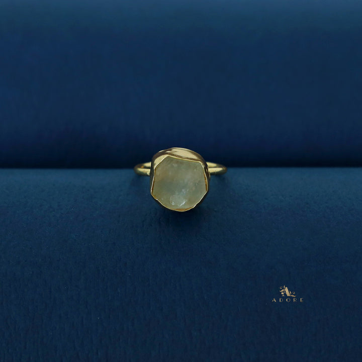 Candidus Raw Stone Rings
