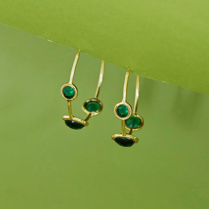 Firdaus Tri Glossy Hoop Earring