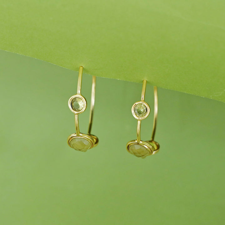 Firdaus Tri Glossy Hoop Earring