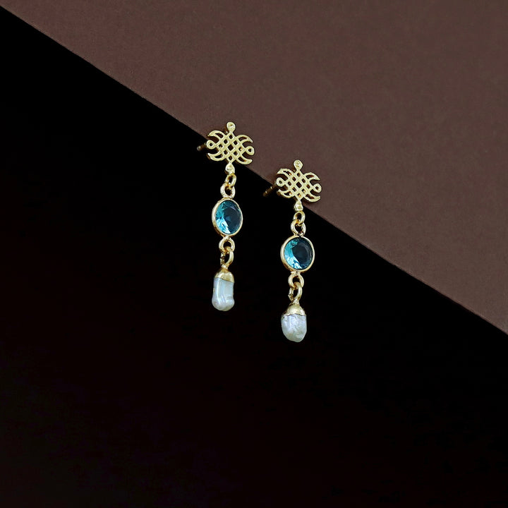 Pragya Baroque + Glossy Earring