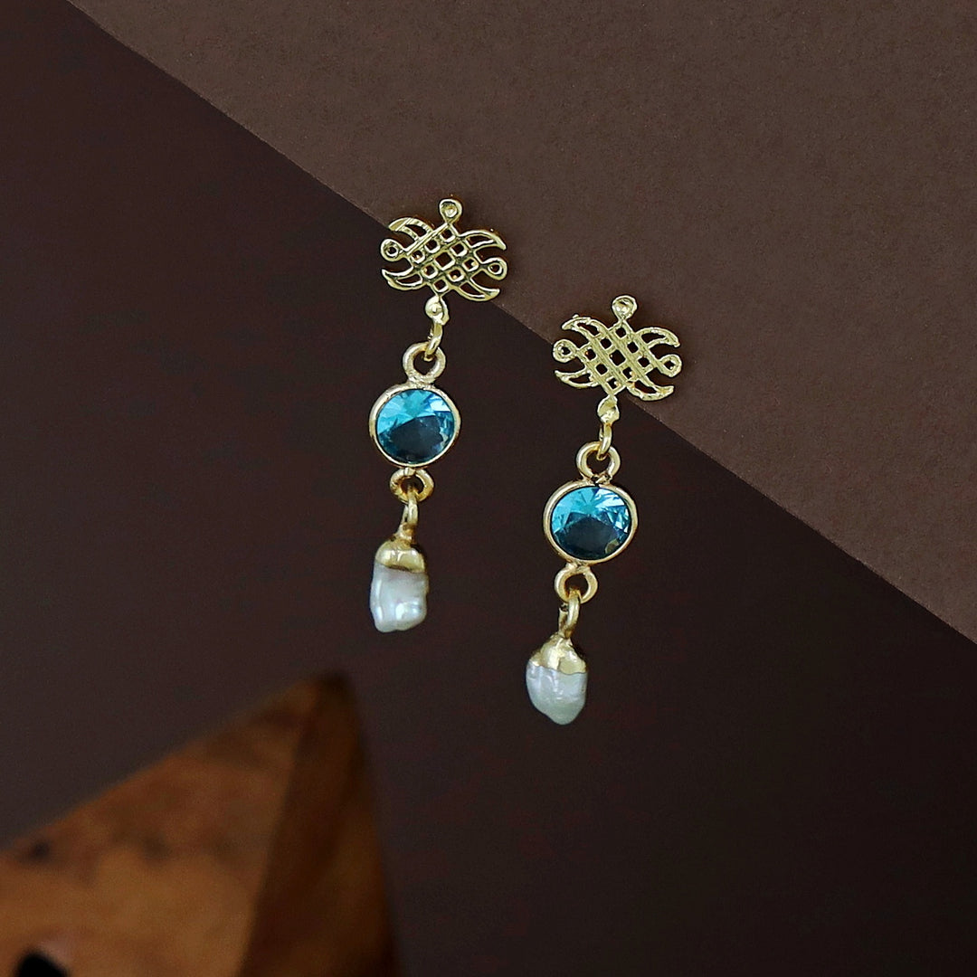 Pragya Baroque + Glossy Earring