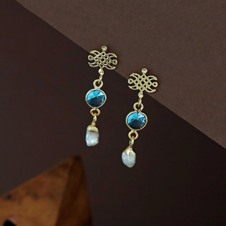 Pragya Baroque + Glossy Earring