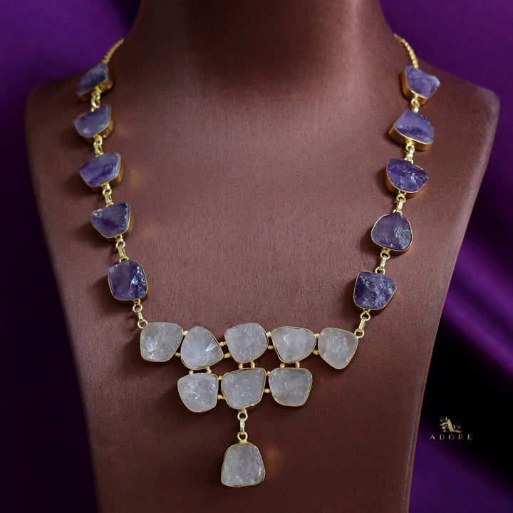 Yoshi Raw Stone Neckpiece
