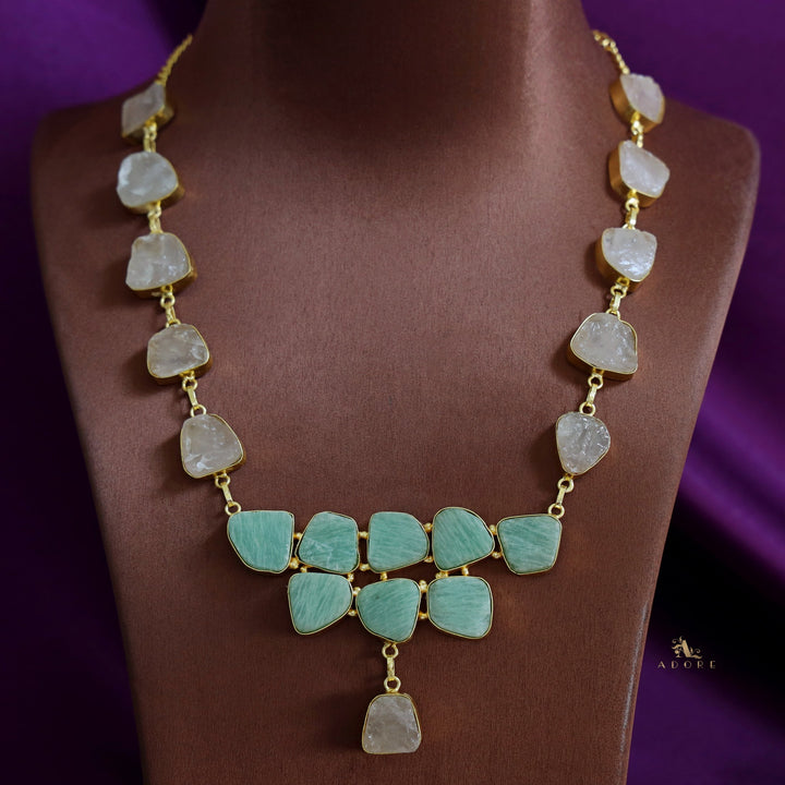 Yoshi Raw Stone Neckpiece