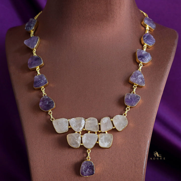 Yoshi Raw Stone Neckpiece
