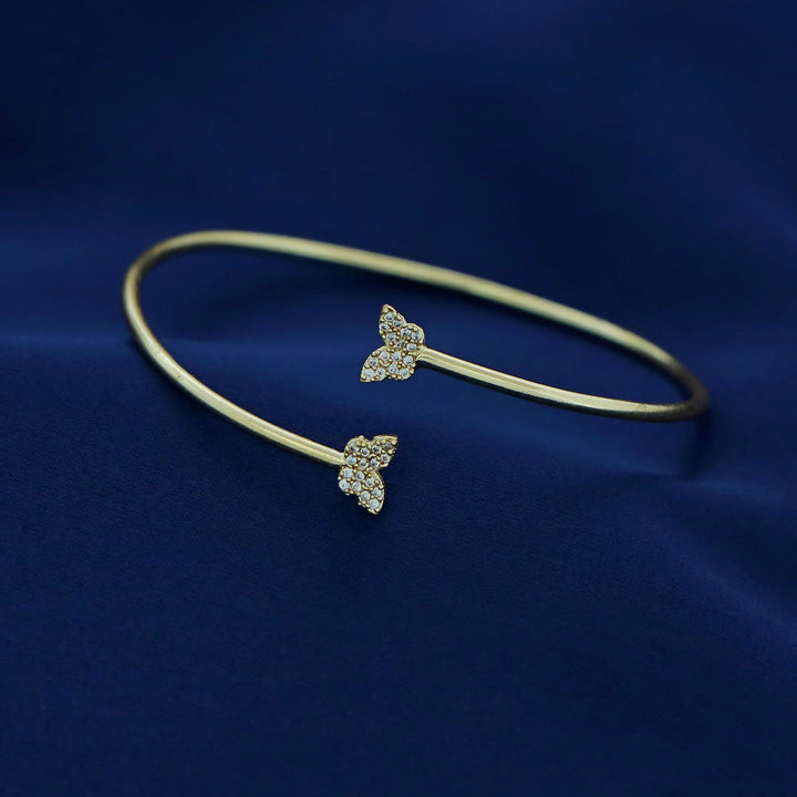 Milen Dual Butterfly Bangle
