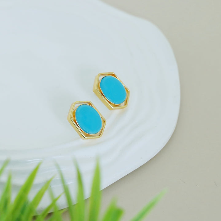 Everlee Oval Gemstone Earring