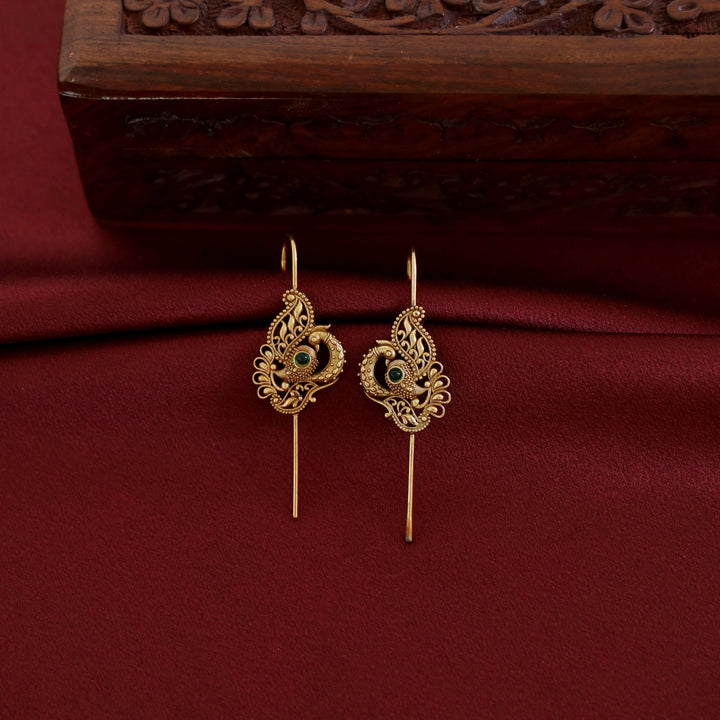 Bhanumathi Mayura Ear-Cuff (Set Of 2)