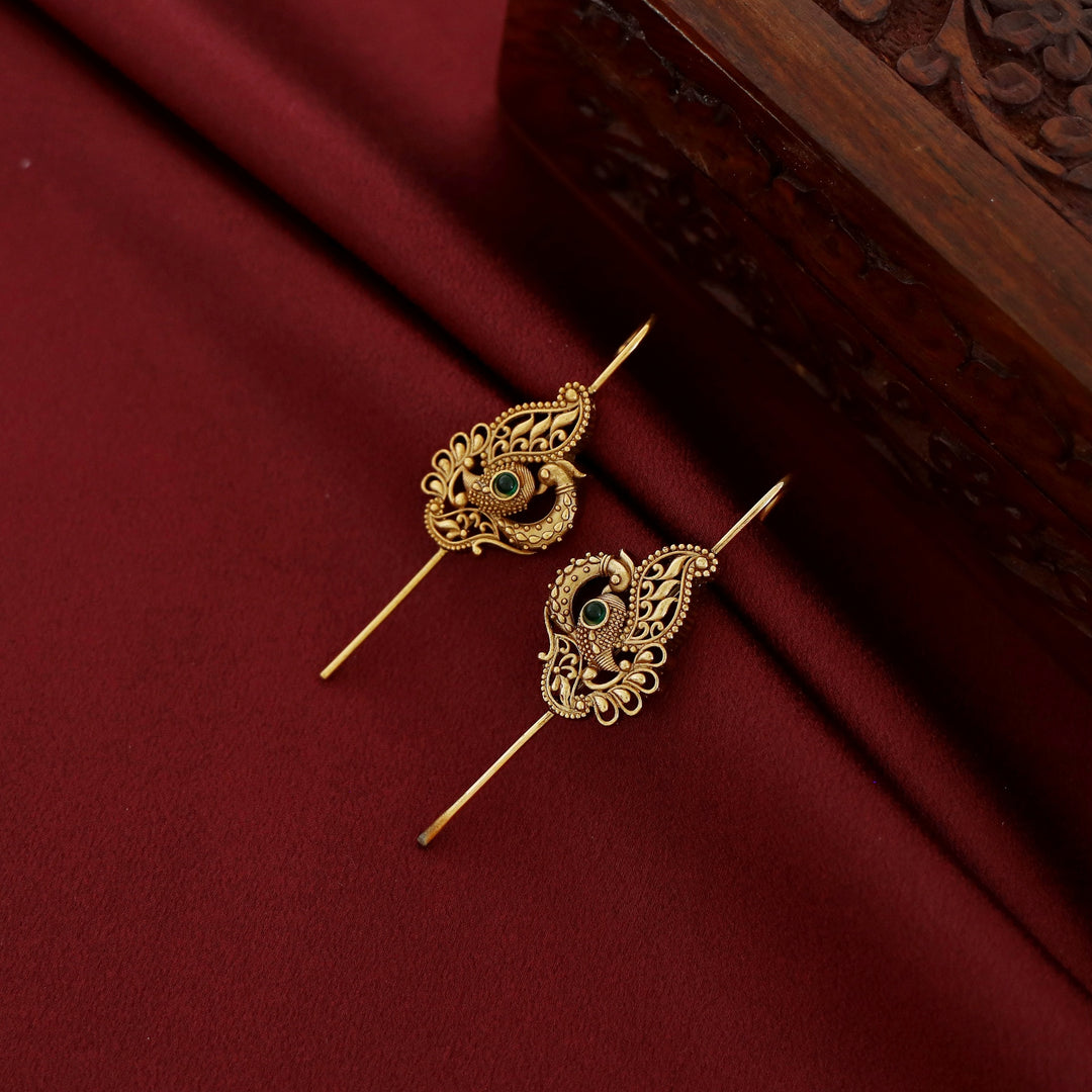 Bhanumathi Mayura Ear-Cuff (Set Of 2)