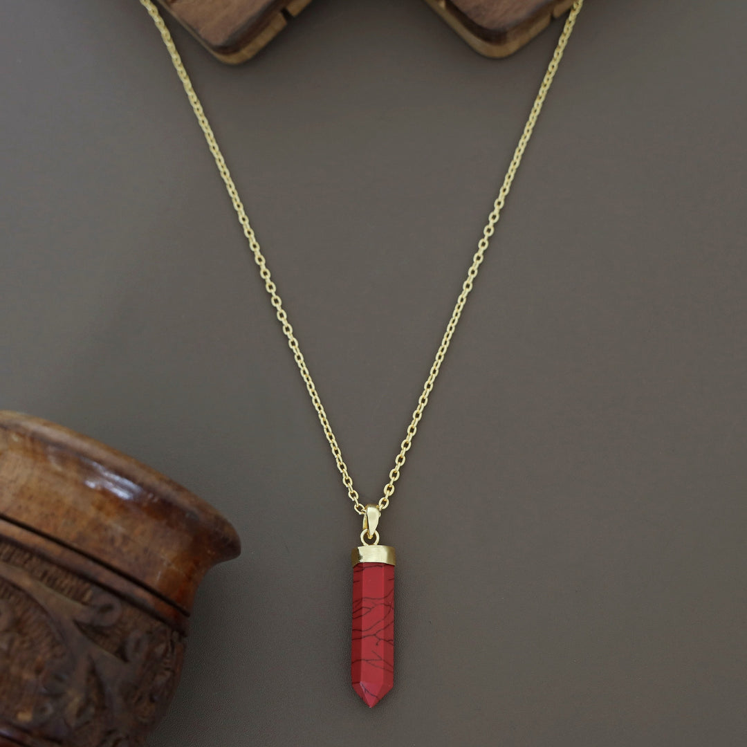 Dilena Pencil Pendant Neckpiece
