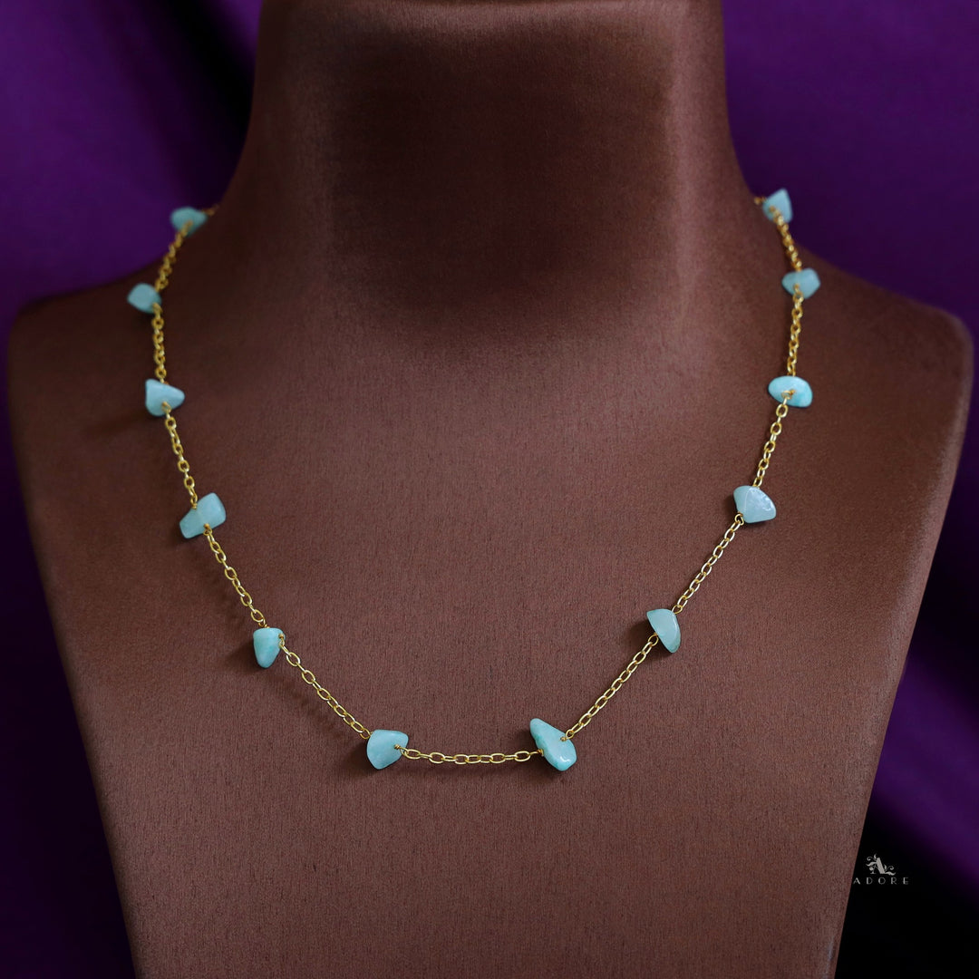 Mawar 12 Stone Short Neckpiece
