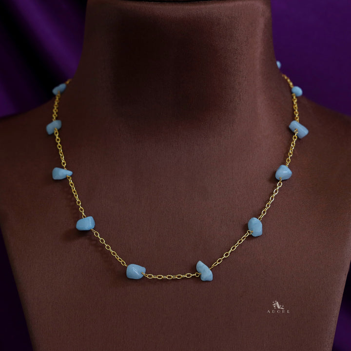 Mawar 12 Stone Short Neckpiece