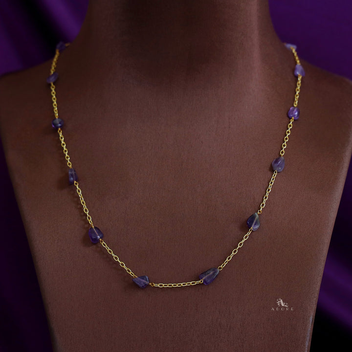 Mawar 12 Stone Short Neckpiece