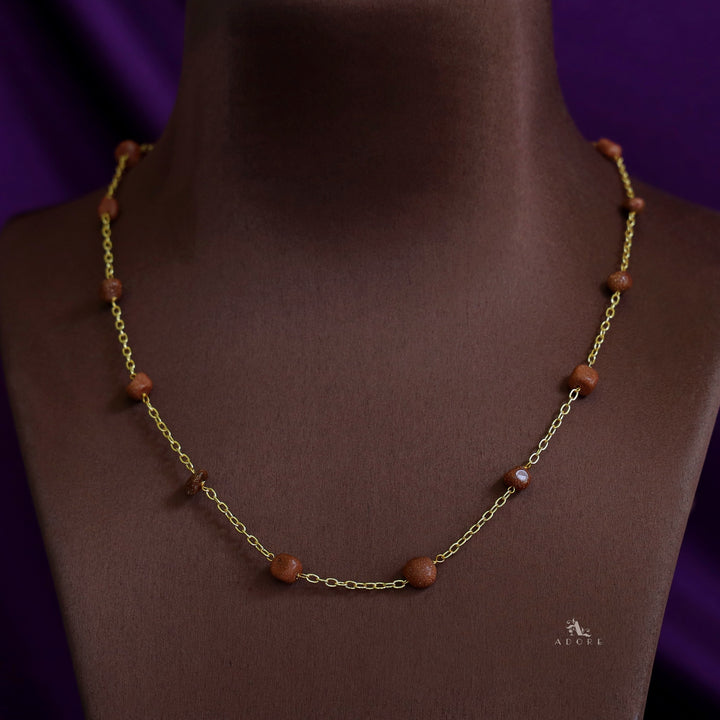 Mawar 12 Stone Short Neckpiece