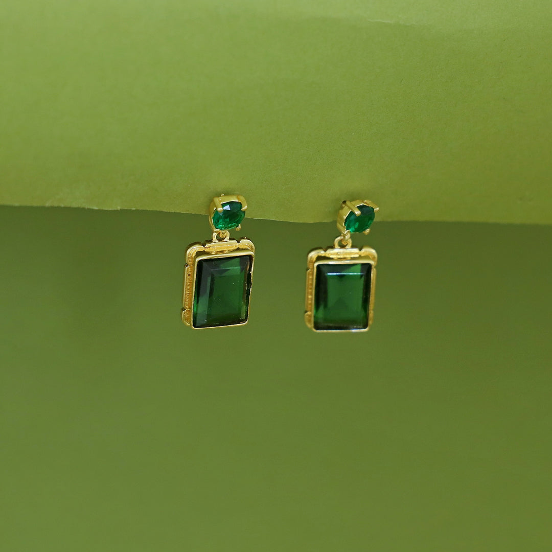 Doli Rectangle Glossy Earring