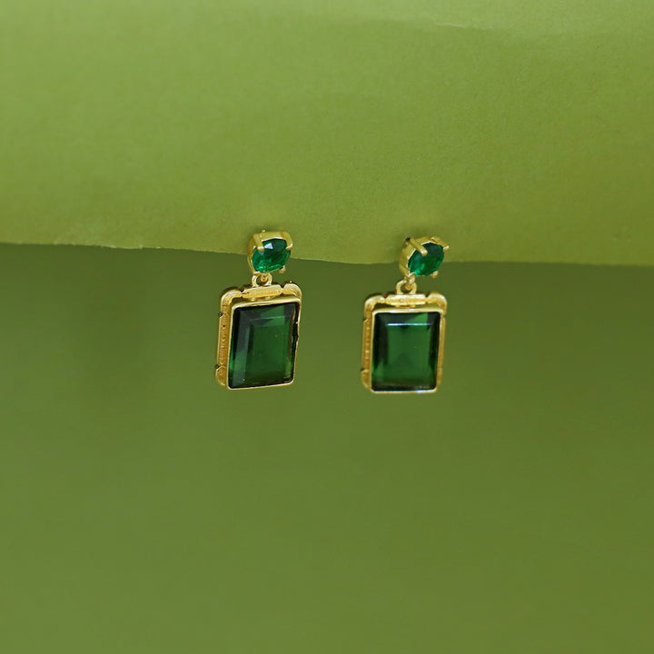 Doli Rectangle Glossy Earring
