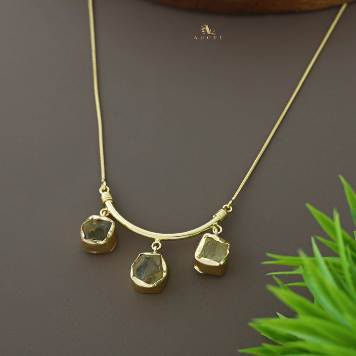 Amba Three Stone Neckpiece