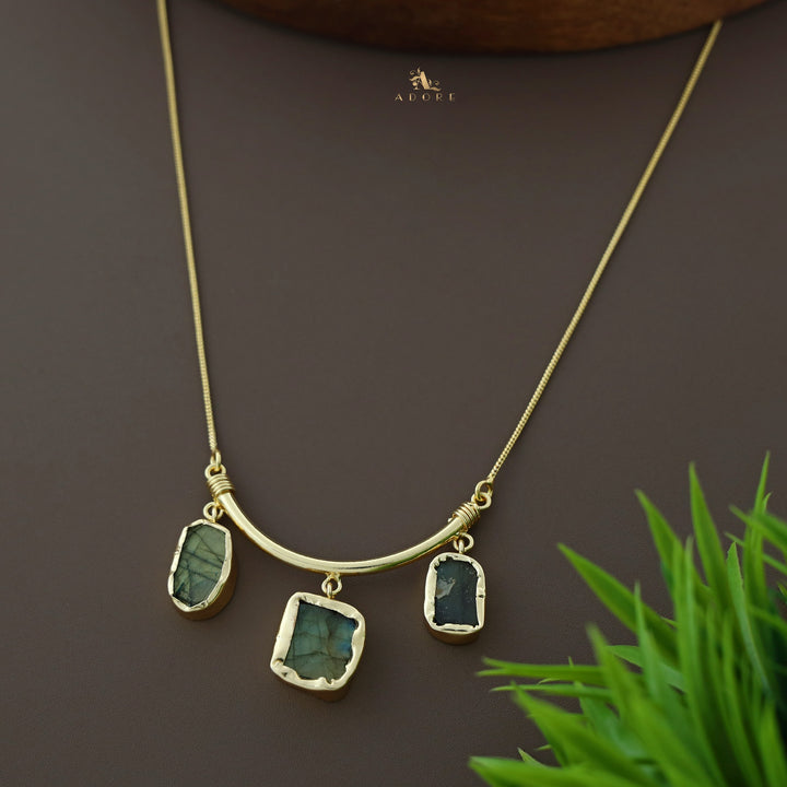 Amba Three Stone Neckpiece