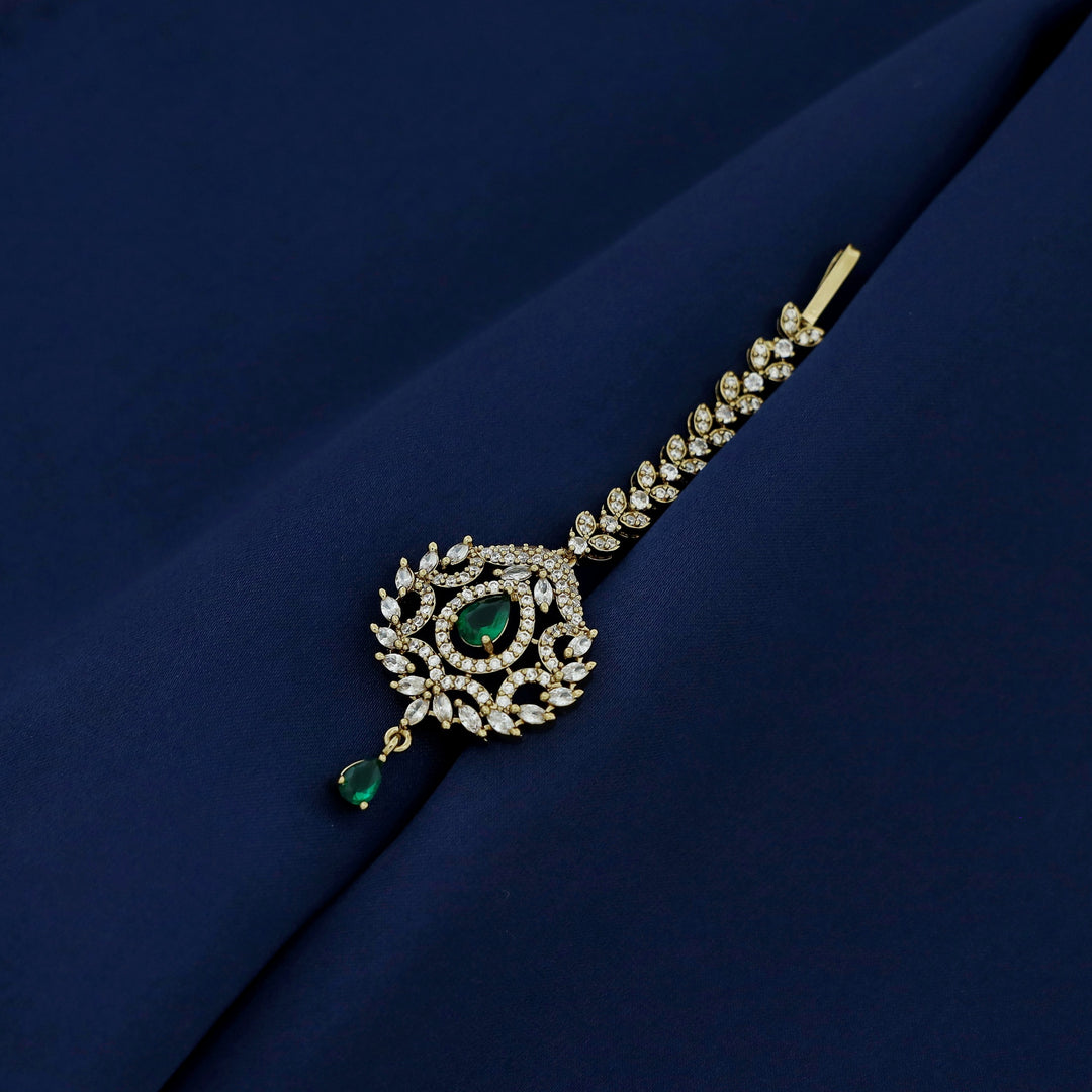 Sravanthi AD Stone Leafy Tikka