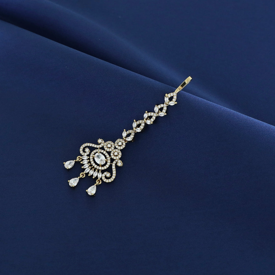 Nihira AD Stone Drop Tikka