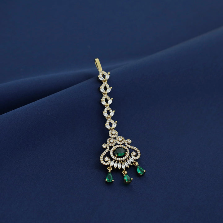 Nihira AD Stone Drop Tikka