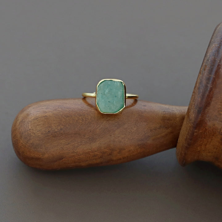 Candidus Raw Stone Rings