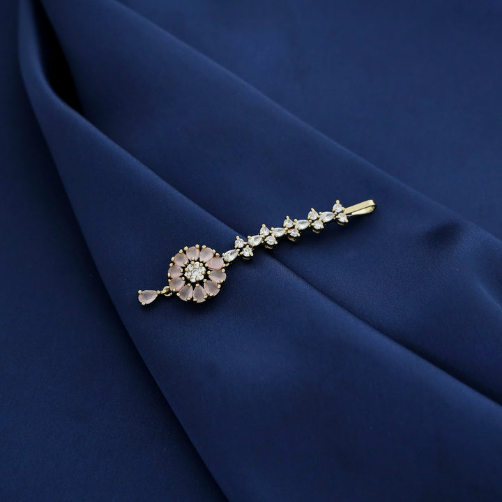 Bhagwanti AD Stone Flower Tikka