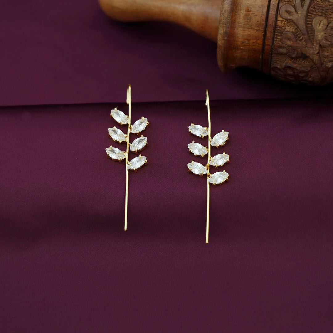 Emmerin Leafy Claw Ear-Cuff ( Set Of 2 )