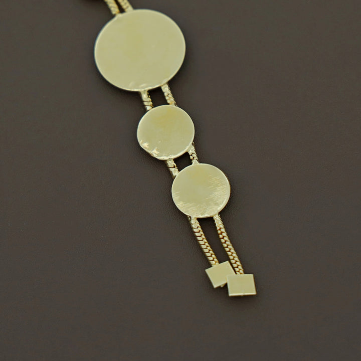 Delsie Golden Neckpiece With Earring