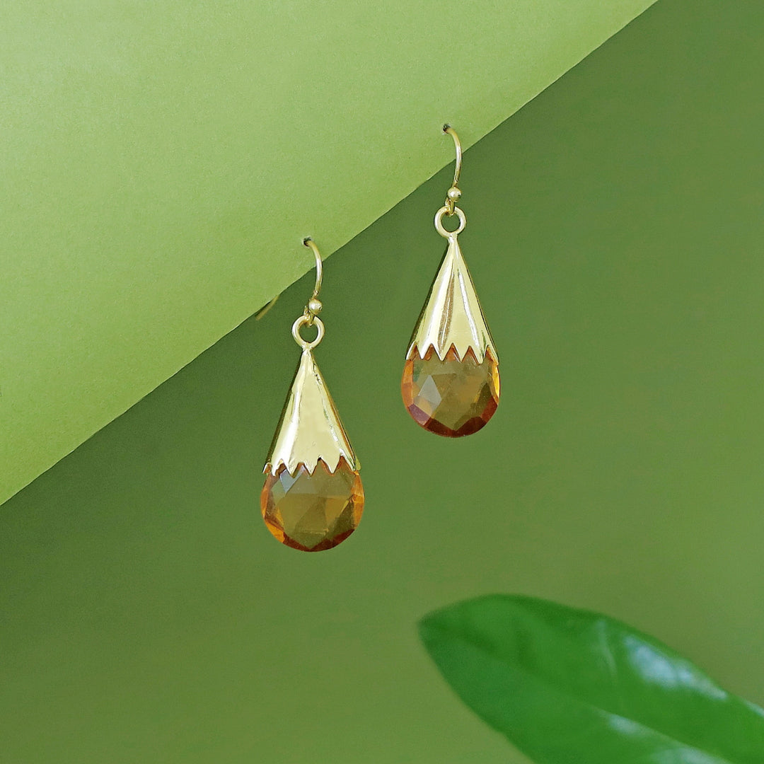 Jane Golden Pear Glossy Drop