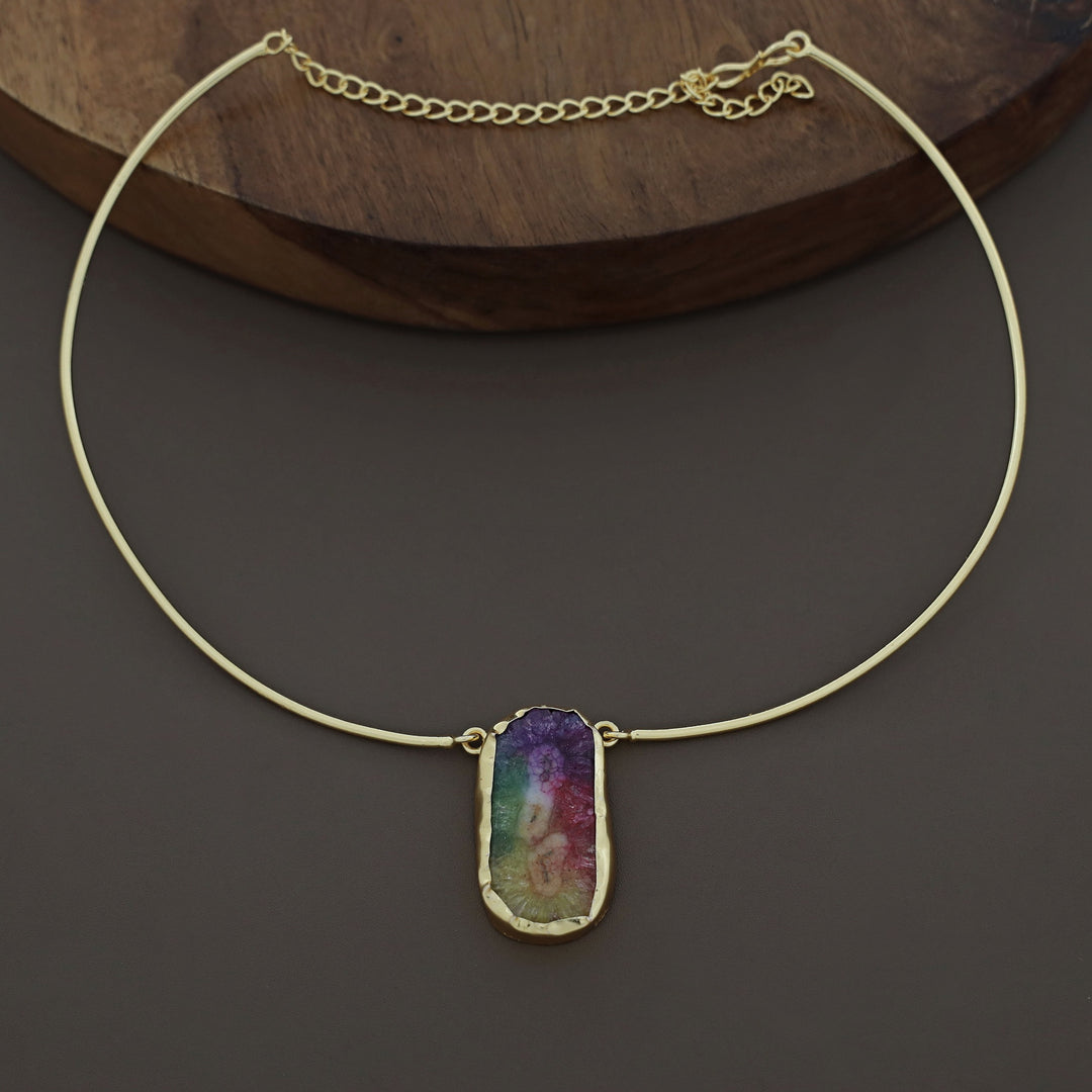 Esperenza Agate Neck Cuff