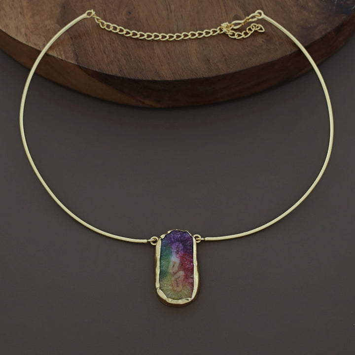 Esperenza Agate Neck Cuff