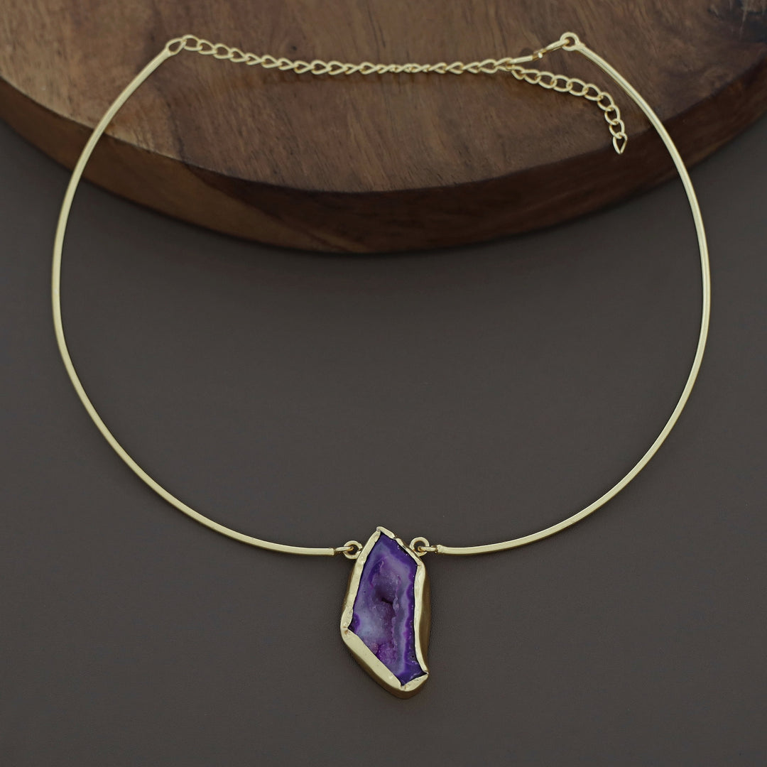 Esperenza Agate Neck Cuff