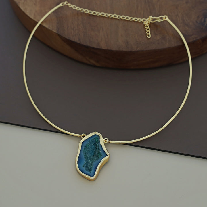 Esperenza Agate Neck Cuff