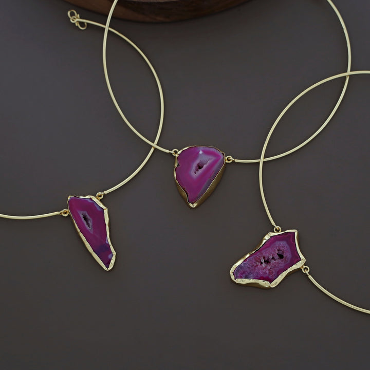 Esperenza Agate Neck Cuff