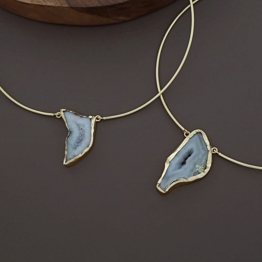 Esperenza Agate Neck Cuff