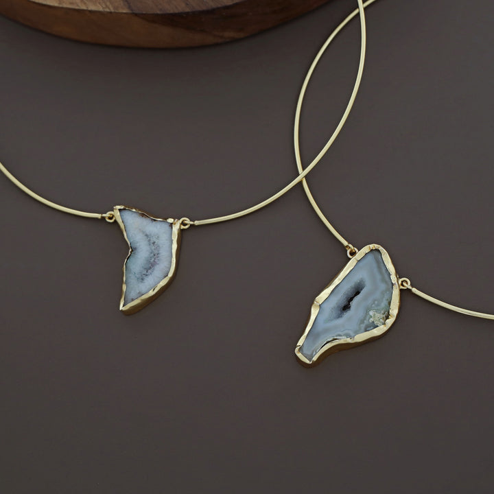 Esperenza Agate Neck Cuff