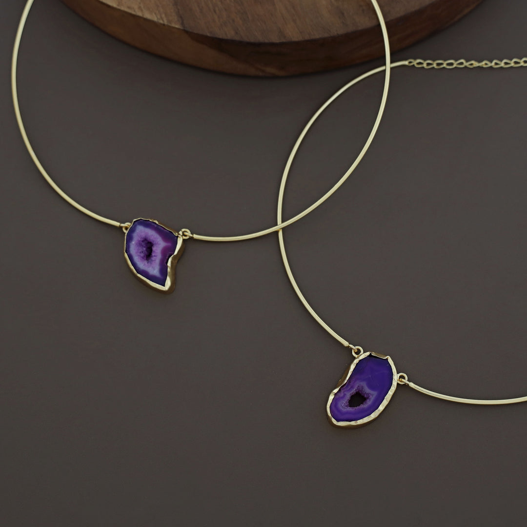Esperenza Agate Neck Cuff
