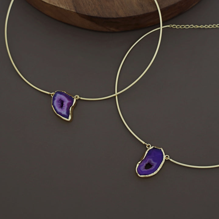 Esperenza Agate Neck Cuff