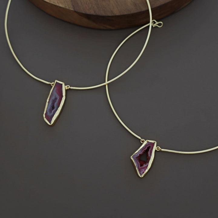 Esperenza Agate Neck Cuff