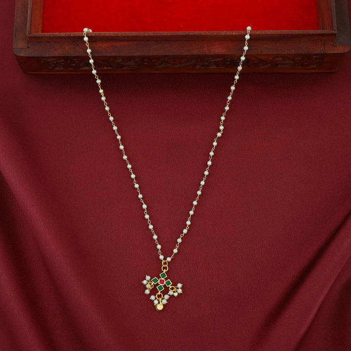 Vinmayi Carly Pearl Long Neckpiece